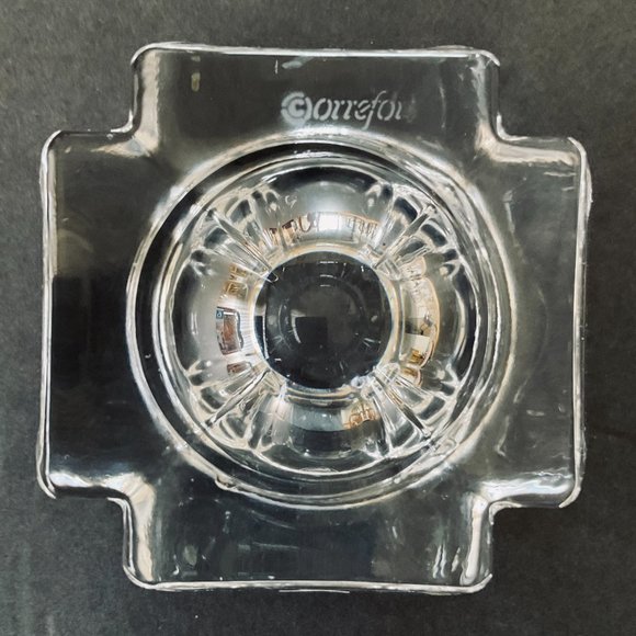 ORREFORS Sweden Vintage "Max Cross" Crystal Votive EUC - Picture 7 of 9